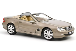 Mercedes SL500 R230 Travertine Beige Norev 1:18 183843 Métal Moulé