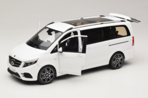 Mercedes V-Class W447 AMG Line Blanc Norev 1:18 183876 Métal Moulé — image 2 sur 8