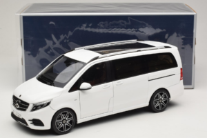 Mercedes V-Class W447 AMG Line Blanc Norev 1:18 183876 Métal Moulé — image 8 sur 8