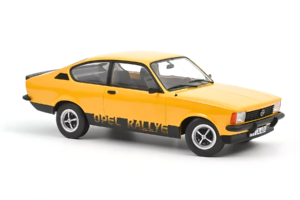Opel Kadett C Rallye 2.0E Brilliant Ochre Norev 1:18 183659 Métal Moulé