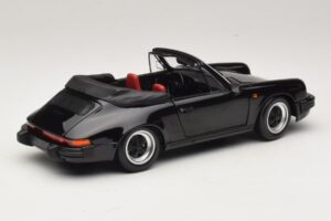 Porsche 911 3.2 Carrera Cabriolet Noir Minichamps 1:18 100063035 Métal Moulé — image 3 sur 8