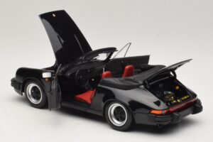 Porsche 911 3.2 Carrera Cabriolet Noir Minichamps 1:18 100063035 Métal Moulé — image 5 sur 8