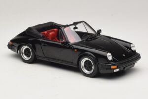 Porsche 911 3.2 Carrera Cabriolet Noir Minichamps 1:18 100063035 Métal Moulé — image 6 sur 8
