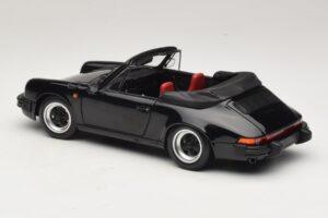 Porsche 911 3.2 Carrera Cabriolet Noir Minichamps 1:18 100063035 Métal Moulé — image 7 sur 8