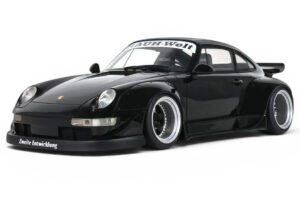 Porsche 911 993 RWB Noir GT Spirit 1:18 GT587 Résine