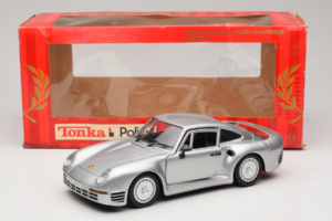 Porsche 959 Argent Tonka 1:18 22213 Métal Moulé — image 8 sur 8