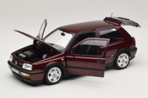 Volkswagen Golf VR6 Mk3 Indian Red Édition Limitée Norev 1:18 188505 Métal Moulé — image 2 sur 8