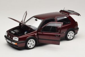 Volkswagen Golf VR6 Mk3 Indian Red Édition Limitée Norev 1:18 188505 Métal Moulé — image 2 sur 8