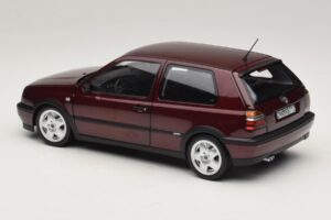 Volkswagen Golf VR6 Mk3 Indian Red Édition Limitée Norev 1:18 188505 Métal Moulé — image 7 sur 8