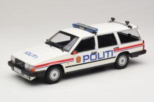 Volvo 740 GL Break Politi Norway Minichamps 1:18 155171796 Métal Moulé