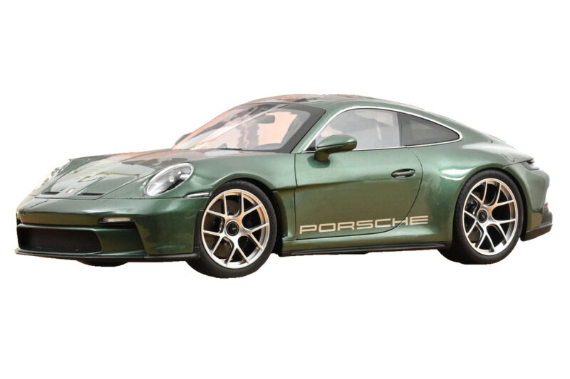 Porsche 911 992 S/T Malachite Green Metallic Norev 1:12 127552 Métal Moulé