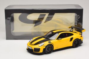 Porsche 911 GT2 RS 991.2 Nurburgring Lap Record Jaune GT Spirit 1:18 GT972 Résine — image 6 sur 6