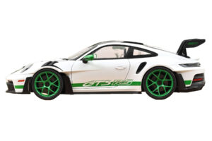 Porsche 911 992 GT3 RS Tribute to Carrera RS Blanc Python Green Norev 1:12 127535 Métal Moulé — image 3 sur 4