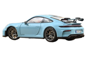 Porsche 911 992.2 GT3 Weissach Package Gulf Blue Norev 1:18 187000 Métal Moulé — image 3 sur 3