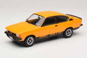 Opel Kadett C Rallye 2.0E Brilliant Ochre Norev 1:18 183659 Métal Moulé