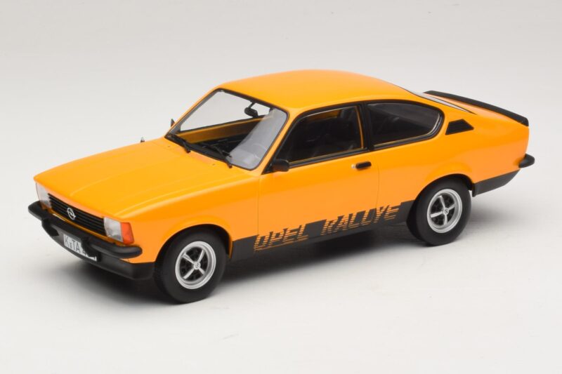 Opel Kadett C Rallye 2.0E Brilliant Ochre Norev 1:18 183659 Métal Moulé