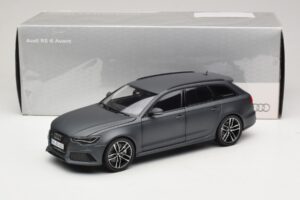 Audi RS6 C7 Avant Daytona Grey Minichamps 1:18 5011216225 Métal Moulé — image 8 sur 8