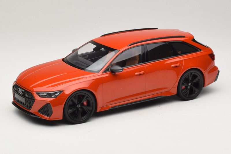 Audi RS6 C8 Avant Orange Métallisé Minichamps 1:18 155018012 Métal Moulé