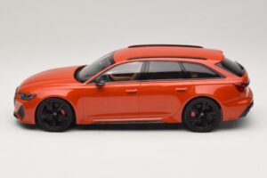 Audi RS6 C8 Avant Orange Métallisé Minichamps 1:18 155018012 Métal Moulé — image 3 sur 6