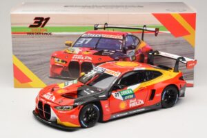 BMW M4 GT3 #31 Schubert Motorsport S. van der Linde Winner DTM Lausitzring 2022 Minichamps 1:18 113222031 Métal Moulé — image 8 sur 8