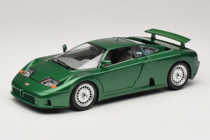 Bugatti EB110 Vert Métallisé Bburago 1:18 3003 Métal Moulé