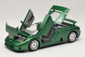 Bugatti EB110 Vert Métallisé Bburago 1:18 3003 Métal Moulé — image 2 sur 8