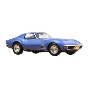 Chevrolet Corvette C3 Le Mans Blue Norev 1:18 189034 Métal Moulé