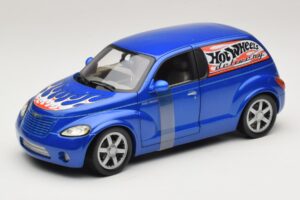 Chrysler PT Cruiser Livraison Bleu Hot Wheels 1:18 29616 Métal Moulé