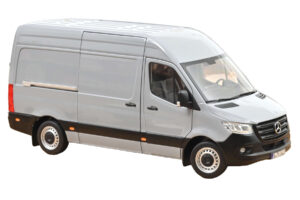 Mercedes Sprinter Gris Norev 1:18 Mercedes Sprinter Gris Norev 1:18 183042 Métal Moulé