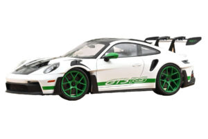 Porsche 911 992 GT3 RS Tribute to Carrera RS Blanc Python Green Norev 1:12 Porsche 911 992 GT3 RS Tribute to Carrera RS Blanc Python Green Norev 1:12 127535 Métal Moulé