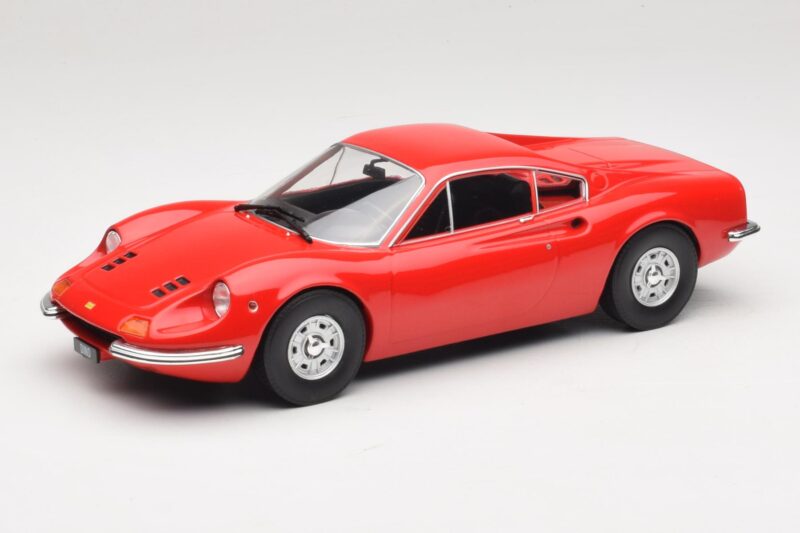 Ferrari Dino 246 GT Rouge MCG 1:18 Ferrari Dino 246 GT Rouge MCG 1:18 MCG18359 Métal Moulé