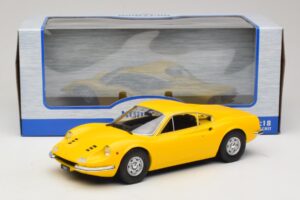 Ferrari Dino 246 GT Jaune MCG 1:18 MCG18168 Métal Moulé — image 6 sur 6