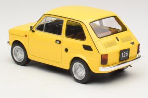 Fiat 126 Jaune MCG 1:18 MCG18667 Métal Moulé — image 4 sur 6