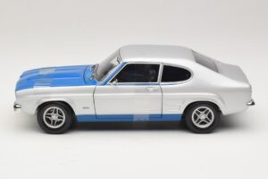 Ford Capri RS2600 Mk1 Silver Blue Minichamps 1:18 150089072 Métal Moulé — image 3 sur 6