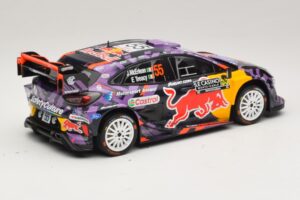 Ford Puma Rally1 #55 J. McErlean / E. Treacy Rally Monte Carlo 2025 IXO 1:18 18RMC231A Métal Moulé — image 2 sur 6