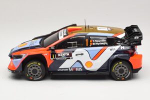 Hyundai i20 N Rally1 #1 T. Neuville / M. Wydaeghe Safari Rally Kenya 2025 IXO 1:18 18RMC247B Métal Moulé — image 3 sur 6