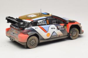 Hyundai i20 N Rally1 #8 O. Tanak / M. Jarveoja Safari Rally Kenya 2025 IXO 1:18 18RMC247A Métal Moulé — image 2 sur 6