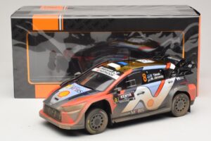 Hyundai i20 N Rally1 #8 O. Tanak / M. Jarveoja Safari Rally Kenya 2025 IXO 1:18 18RMC247A Métal Moulé — image 6 sur 6