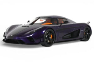 Koenigsegg Regera Violet GT Spirit 1:18 GT973 Résine — image 2 sur 2
