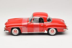 Mercedes 190 SL W121 Coupé Rouge ERTL 1:18 7465 Métal Moulé — image 3 sur 6