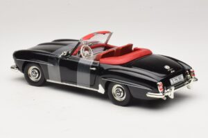 Mercedes 190 SL W121 Roadster Noir ERTL 1:18 7464 Métal Moulé — image 5 sur 6