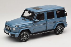 Mercedes G-Class W465 Vintage Blue Norev 1:18 183034 Métal Moulé