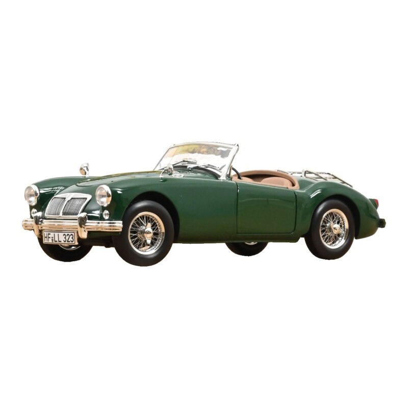 MG MGA British Racing Green Norev 1:18 182610 Métal Moulé