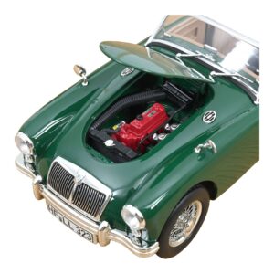 MG MGA British Racing Green Norev 1:18 182610 Métal Moulé — image 5 sur 5