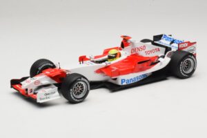 Panasonic Toyota Racing TF106 #12 R. Schumacher Presentation 2006 Minichamps 1:18 AM59553G Métal Moulé