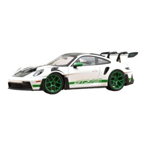 Porsche 911 992 GT3 RS Tribute to Carrera RS Blanc Python Green Norev 1:12 127535 Métal Moulé