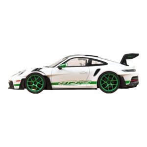 Porsche 911 992 GT3 RS Tribute to Carrera RS Blanc Python Green Norev 1:12 127535 Métal Moulé — image 3 sur 4