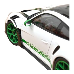 Porsche 911 992 GT3 RS Tribute to Carrera RS Blanc Python Green Norev 1:12 127535 Métal Moulé — image 4 sur 4
