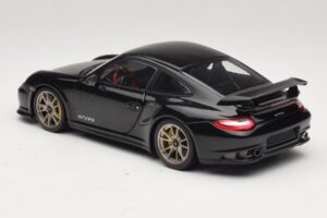 Porsche 911 997 GT2 RS Noir Minichamps 1:18 100069401-O Métal Moulé — image 7 sur 8
