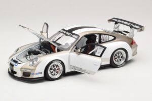 Porsche 911 997 GT3 Cup Blanc Avec Bandes 2008 Minichamps 1:18 WAP0210130C Métal Moulé — image 2 sur 8